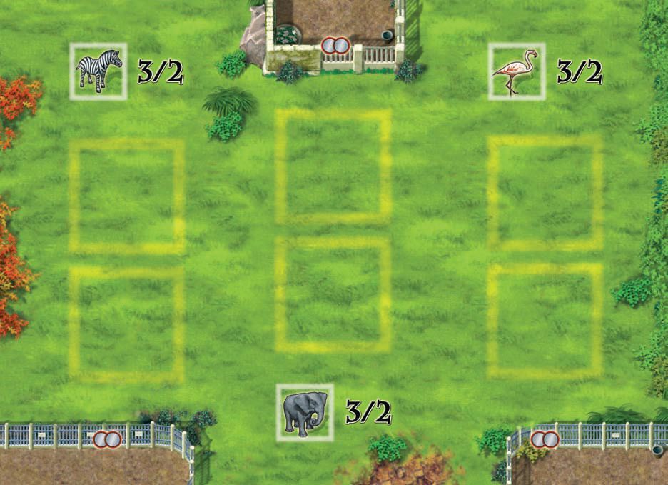 Zooloretto - Three Extra Enclosures