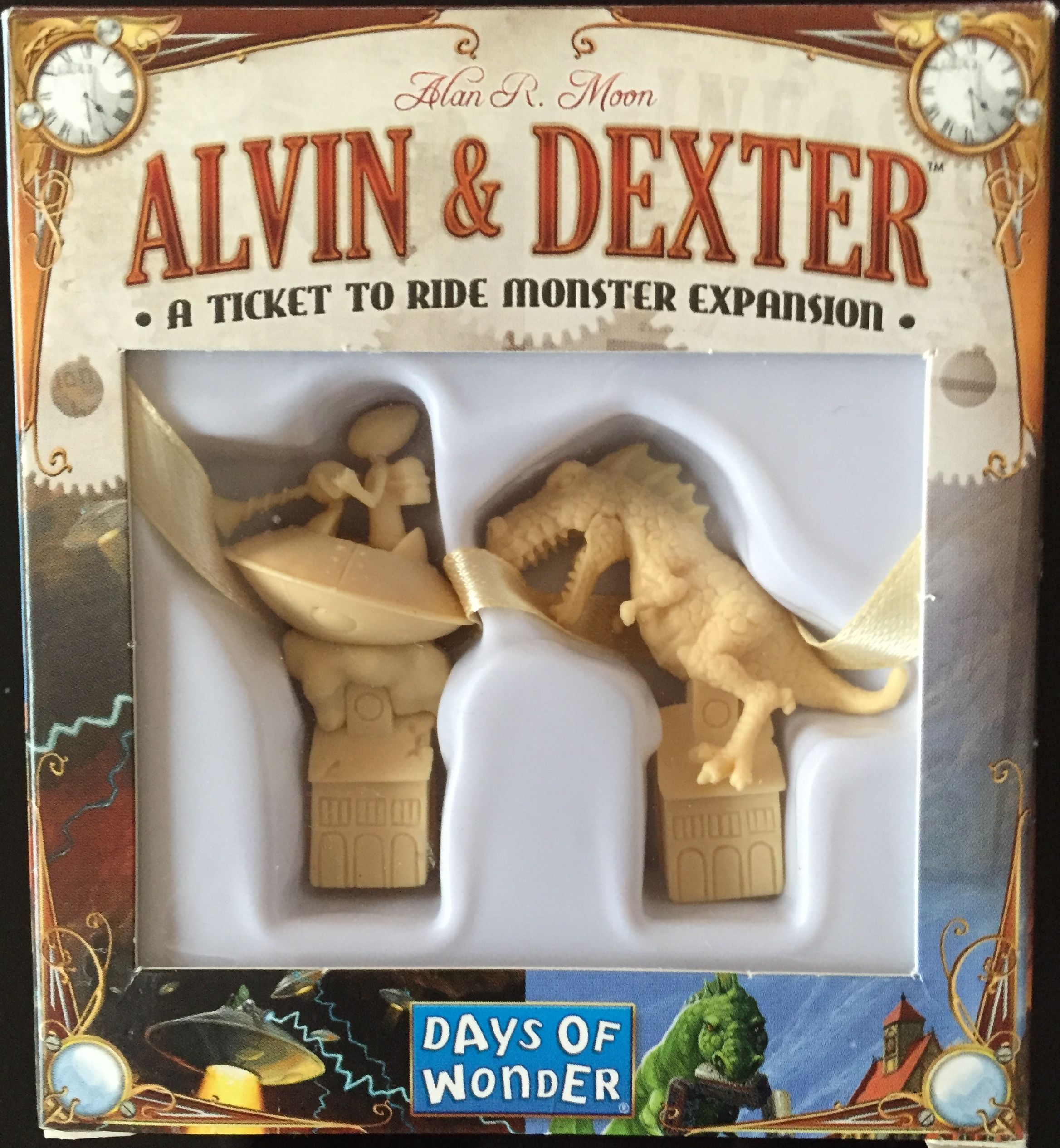 Ticket to Ride Monster Expansion: Alvin & Dexter