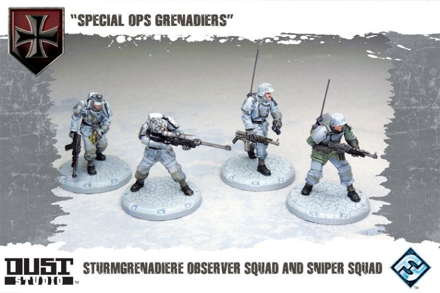 Dust Tactics: Special Ops Grenadiers Expansion