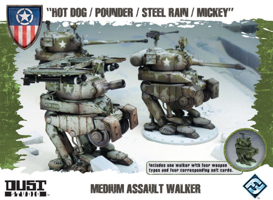 Dust Tactics: Medium Assault Walker