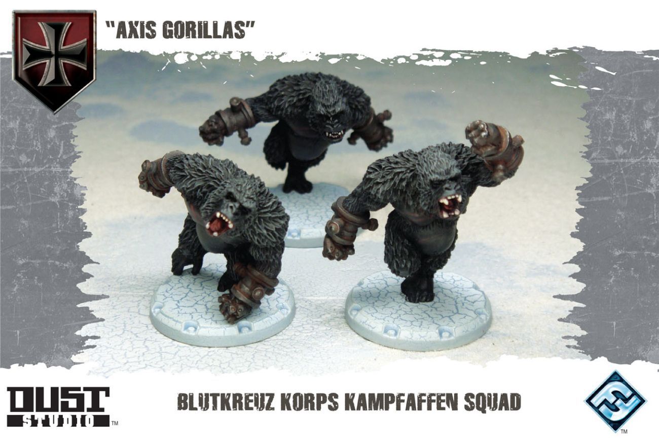 Dust Tactics: Axis Gorillas Expansion