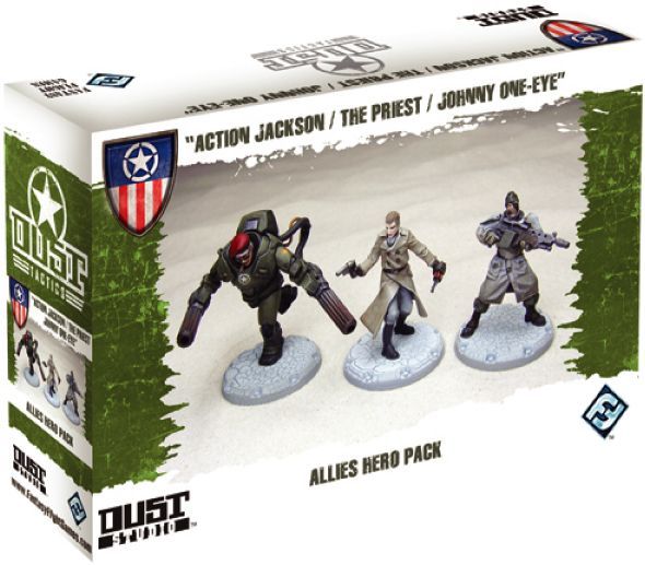 Dust Tactics: Allies Hero Pack Expansion