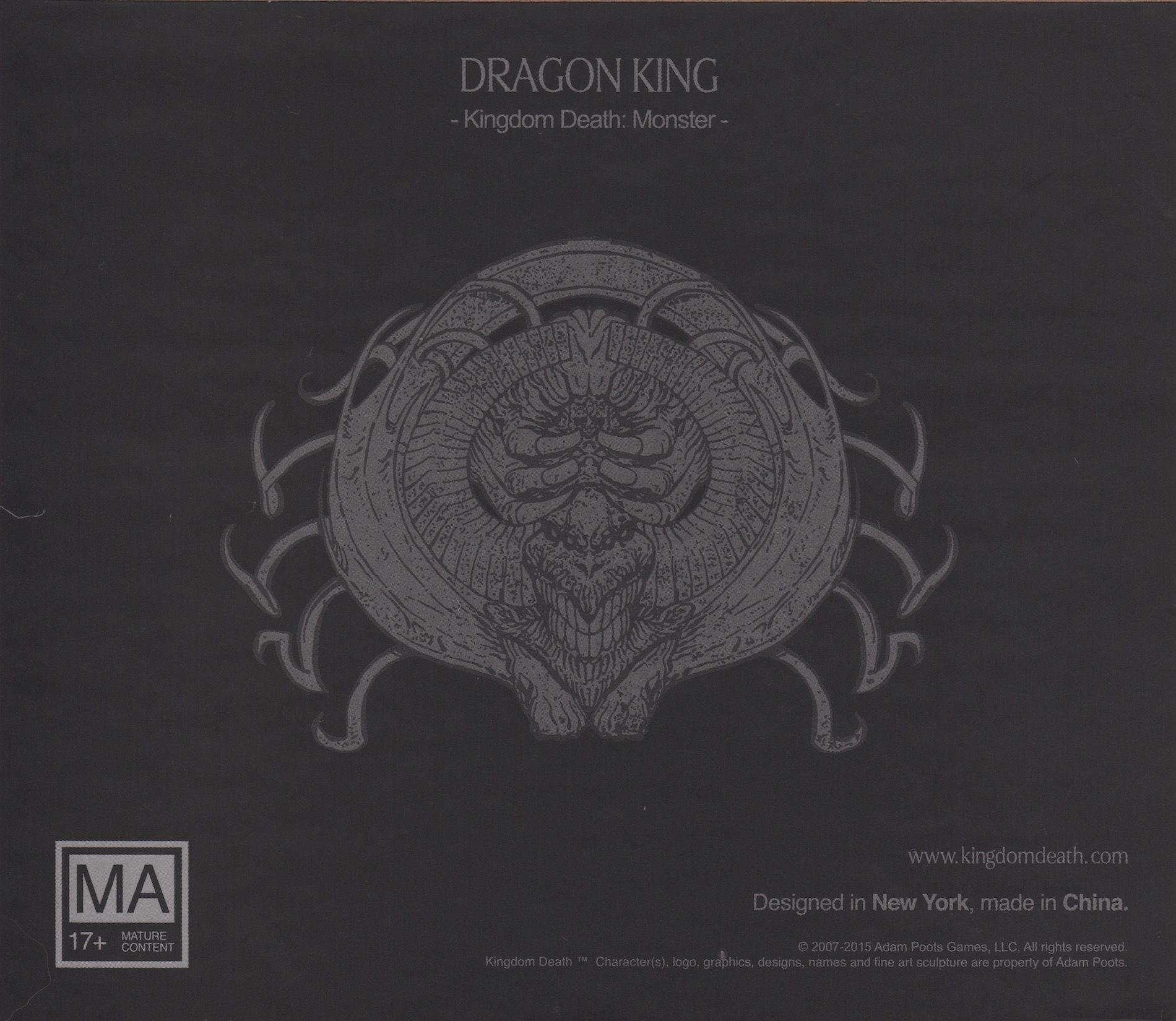 Kingdom Death: Monster. Dragon King