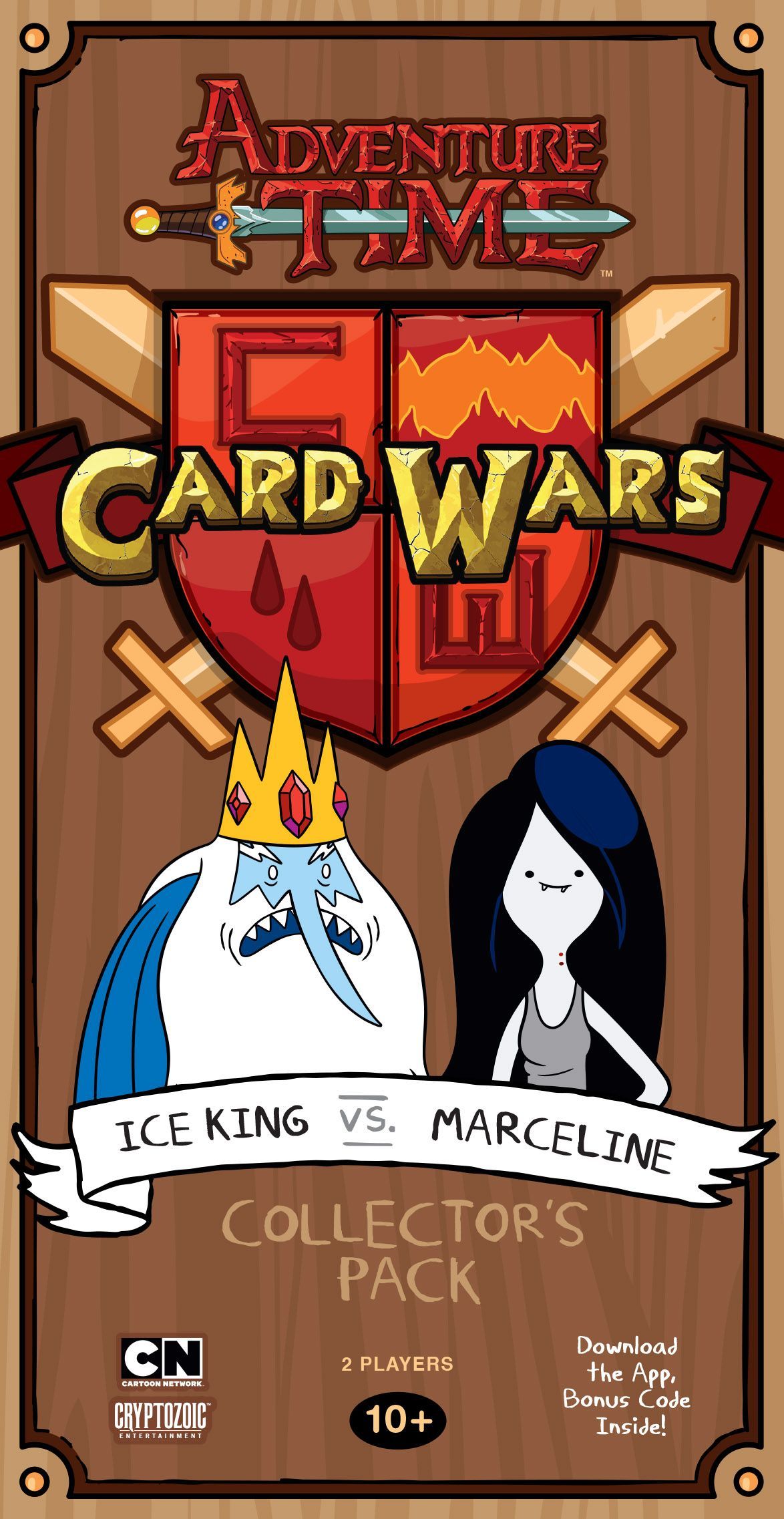 Adventure Time Card Wars: Ice King vs. Marceline
