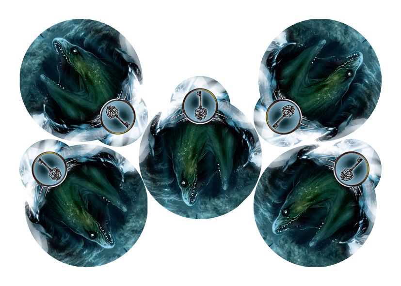 Abyss: Key Monster Tokens