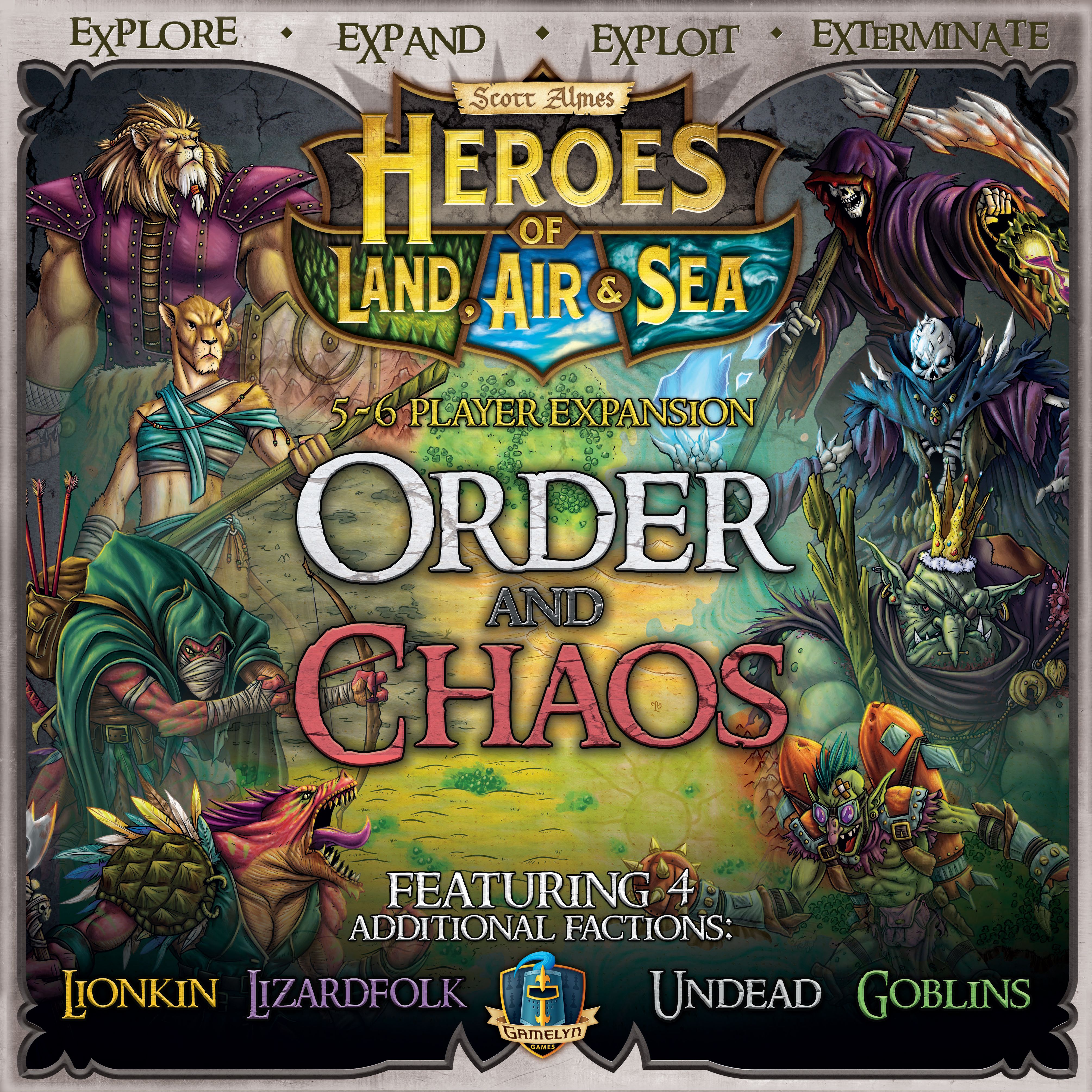 Heroes of Land, Air & Sea: Order And Chaos Expansion