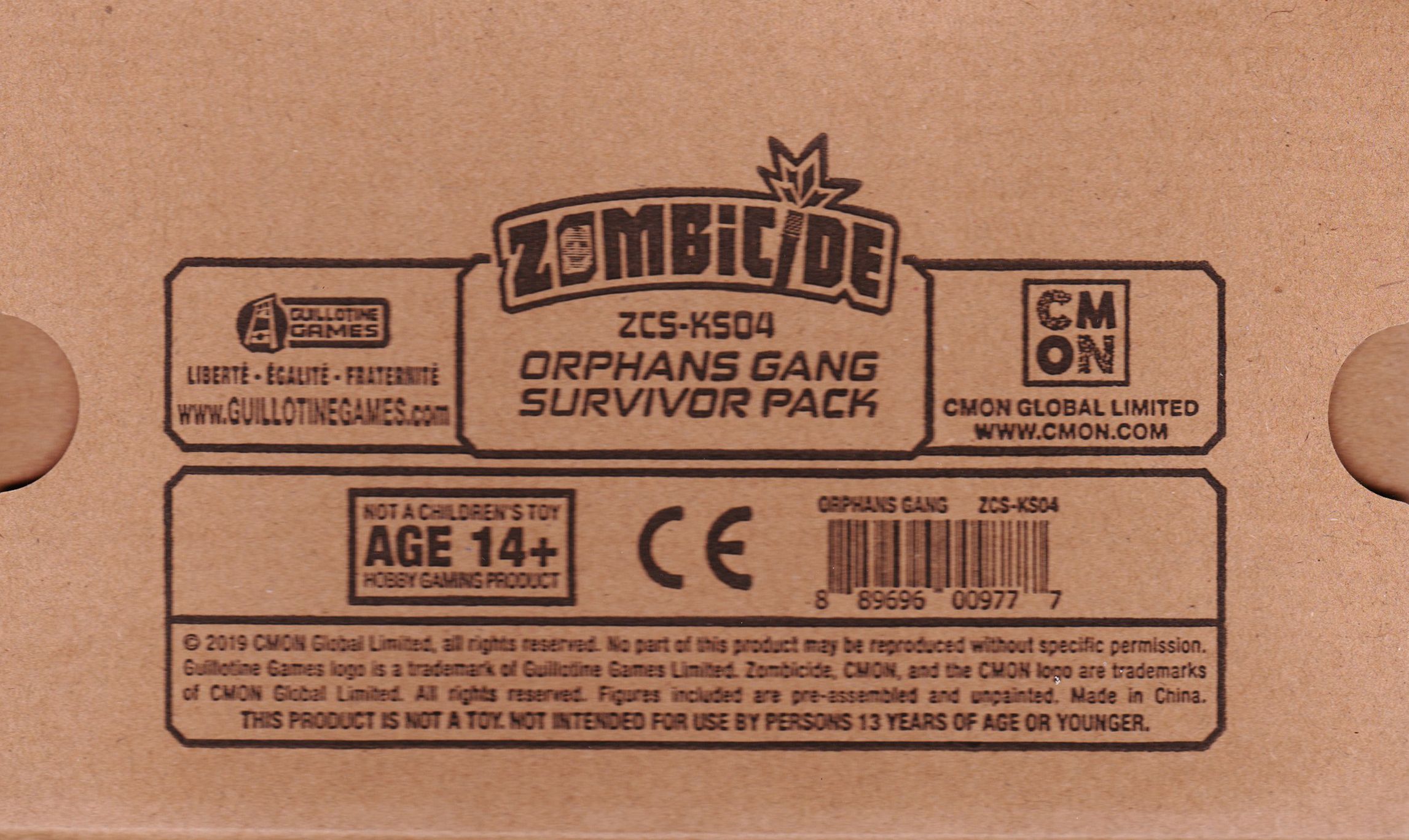 Zombicide: Invader – Orphans Gang Survivor Pack