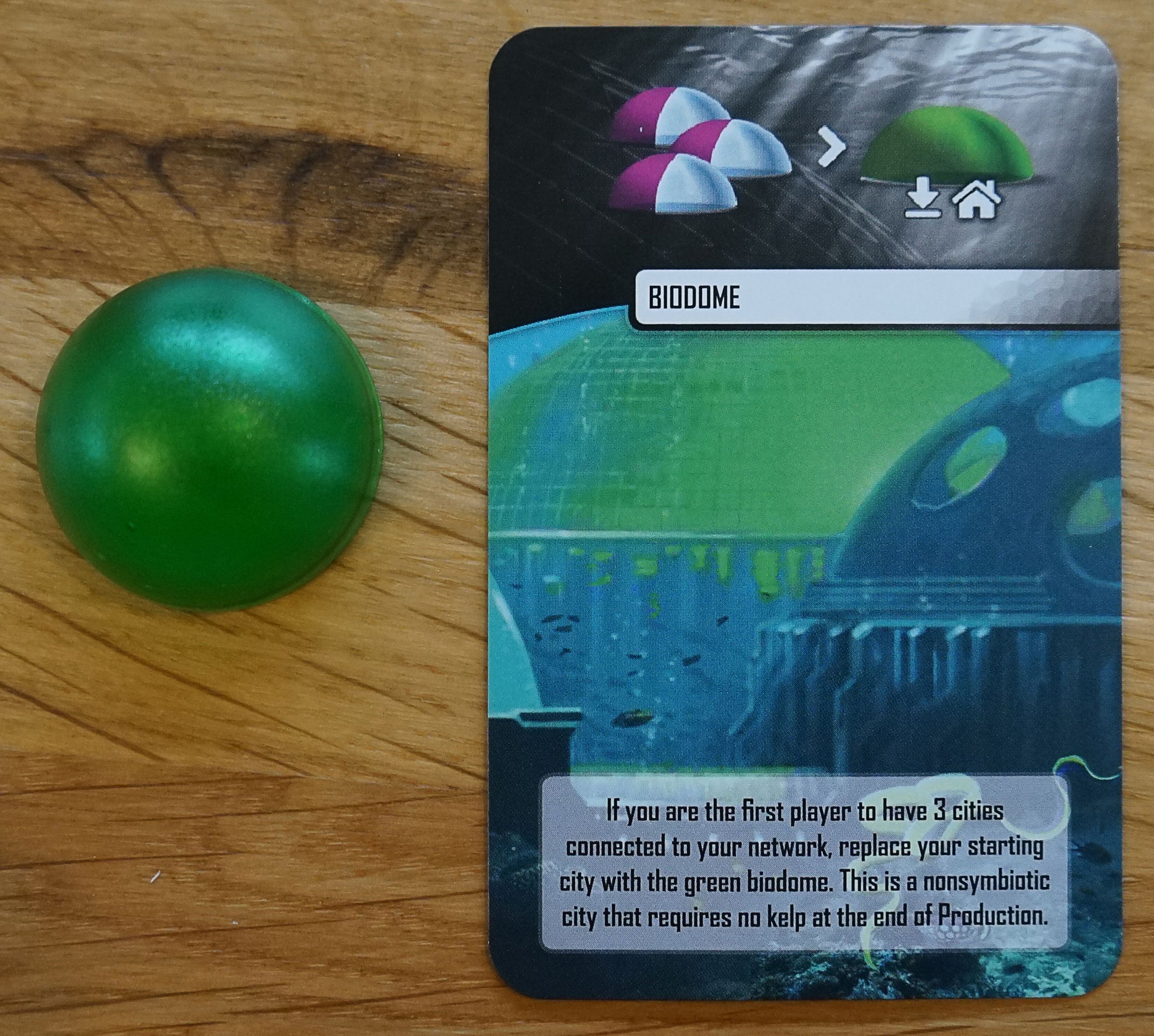 Подводные города: Промокарта «Биокупол»