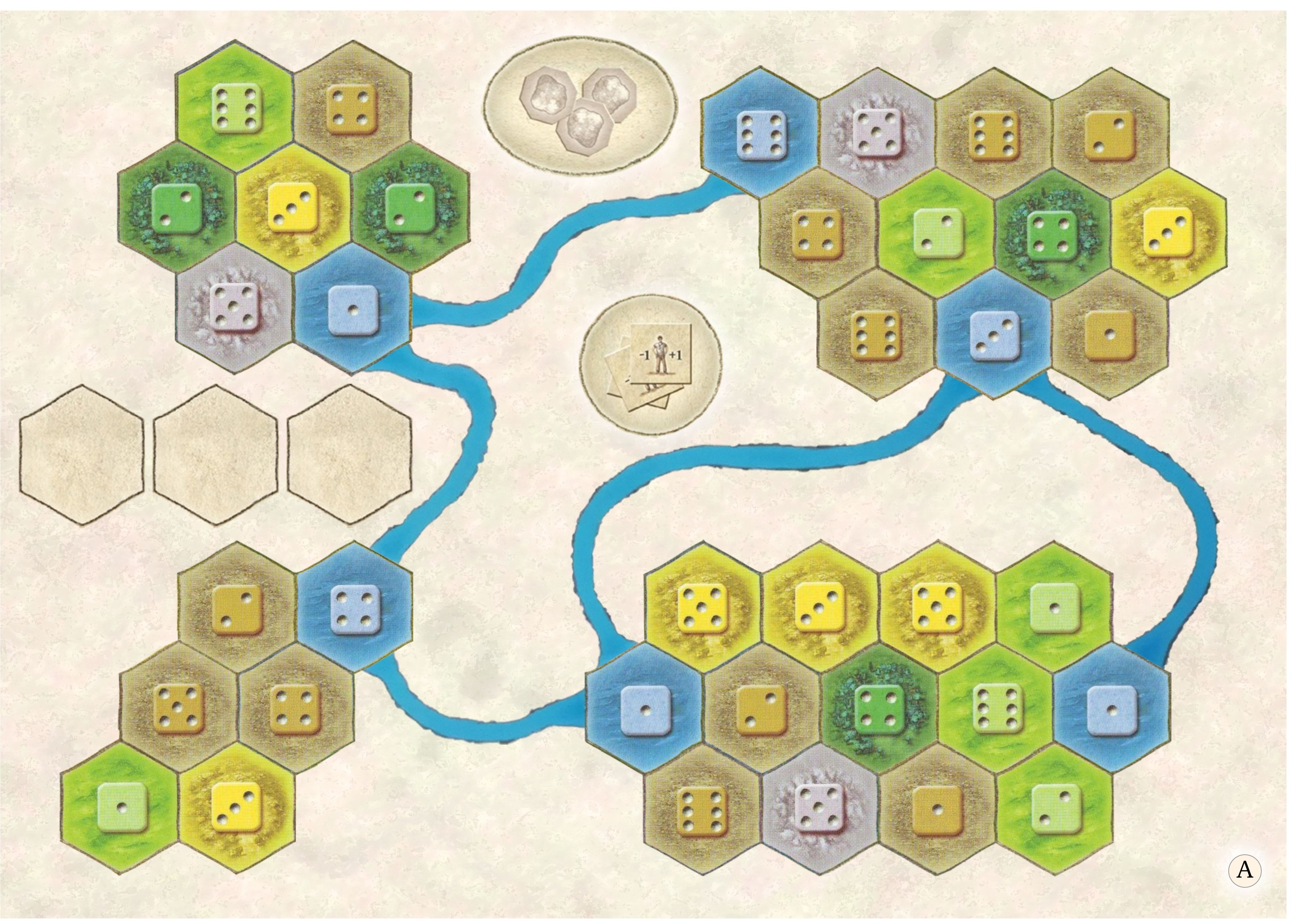 The Castles of Burgundy: 10th Expansion - Solo Board