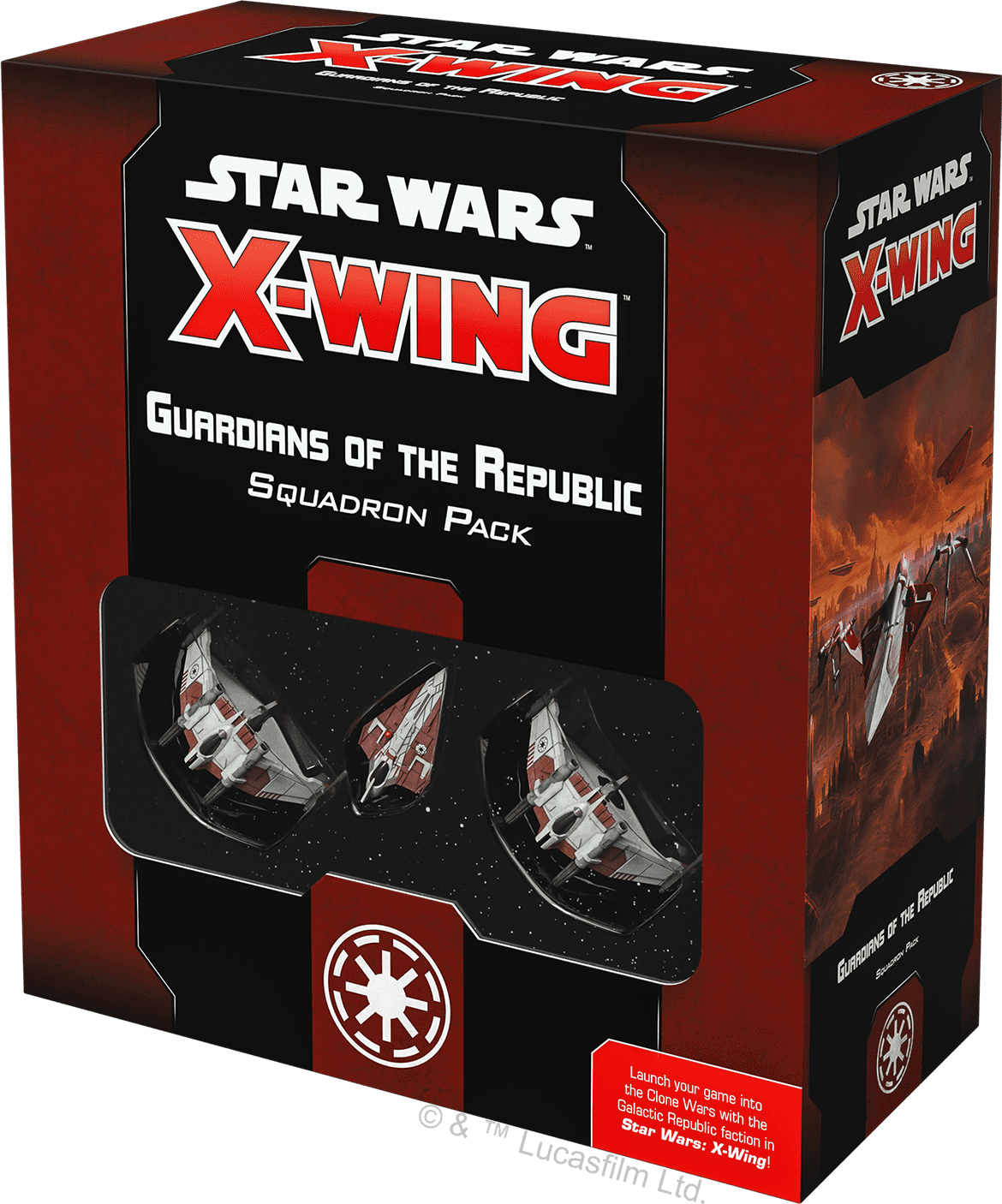 Star Wars: X-Wing Second Edition - Guardians of the Republic Squadron Pack