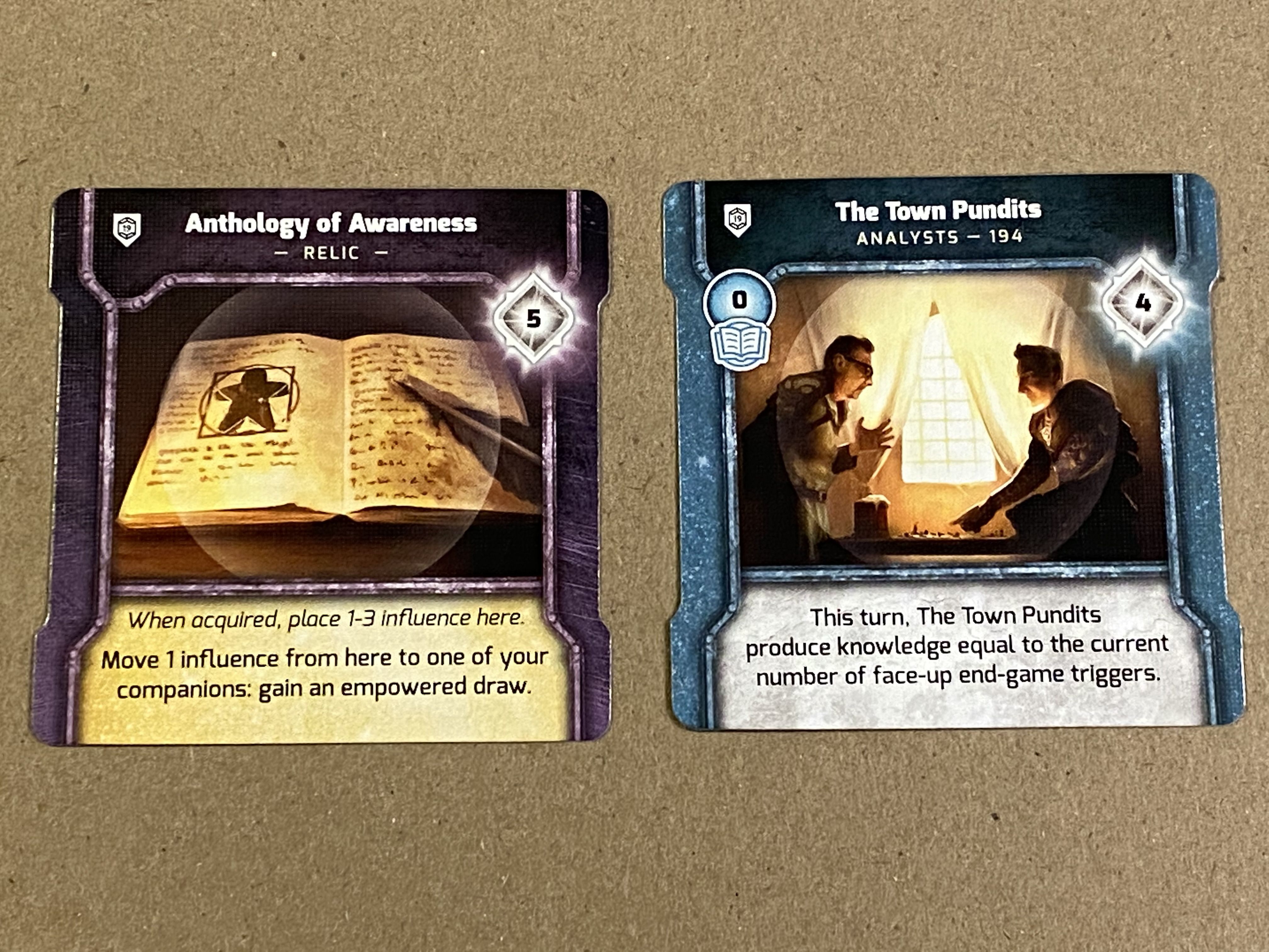 Vindication: Man Vs. Meeple Promo Pair