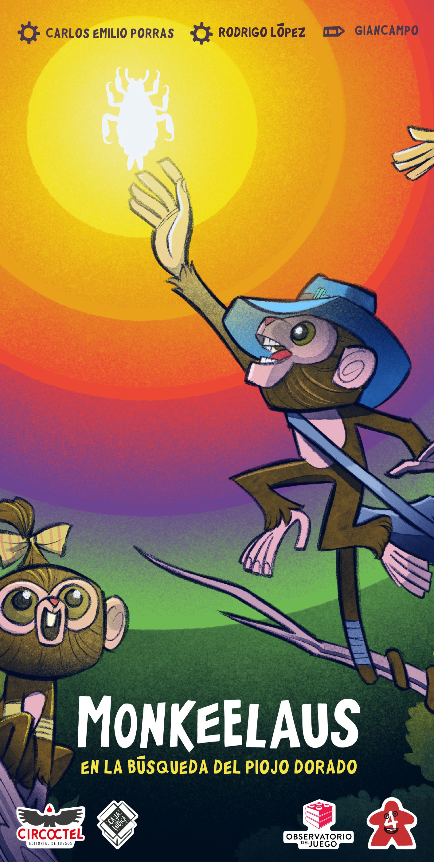 Monkeelaus: En la búsqueda del Piojo Dorado