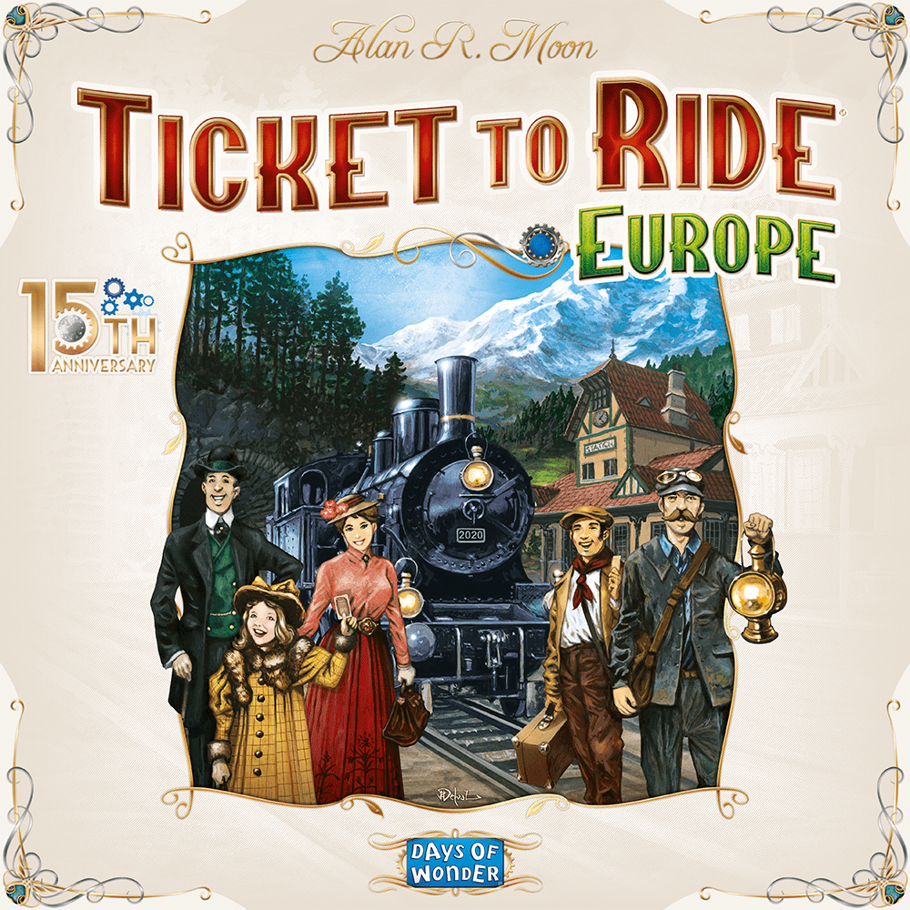 Ticket to Ride: Европа. Юбилейное издание