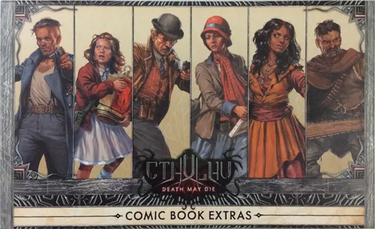 Cthulhu: Death May Die – Comic Book Extras