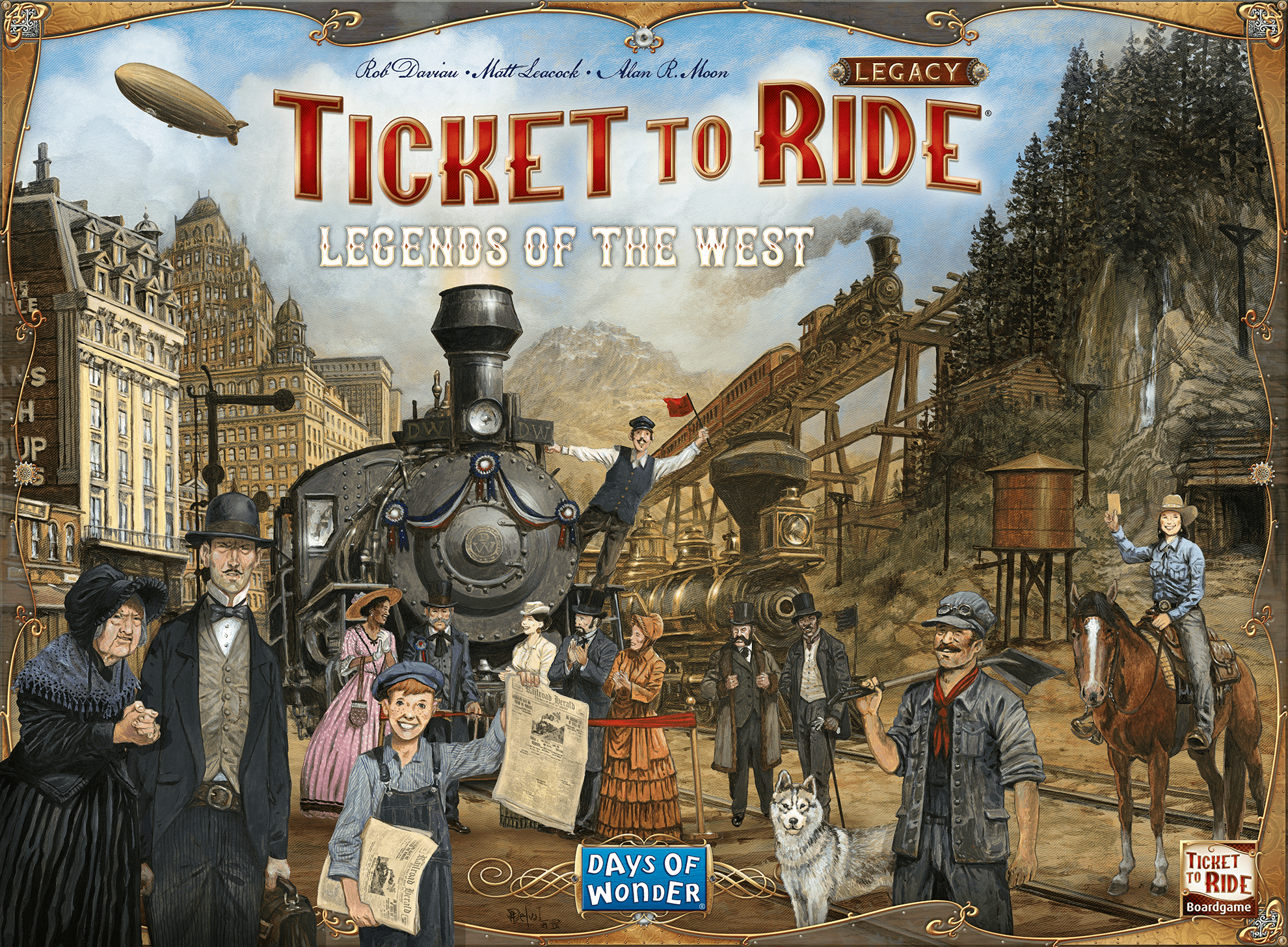 Ticket to Ride. Наследие: Легенды Запада