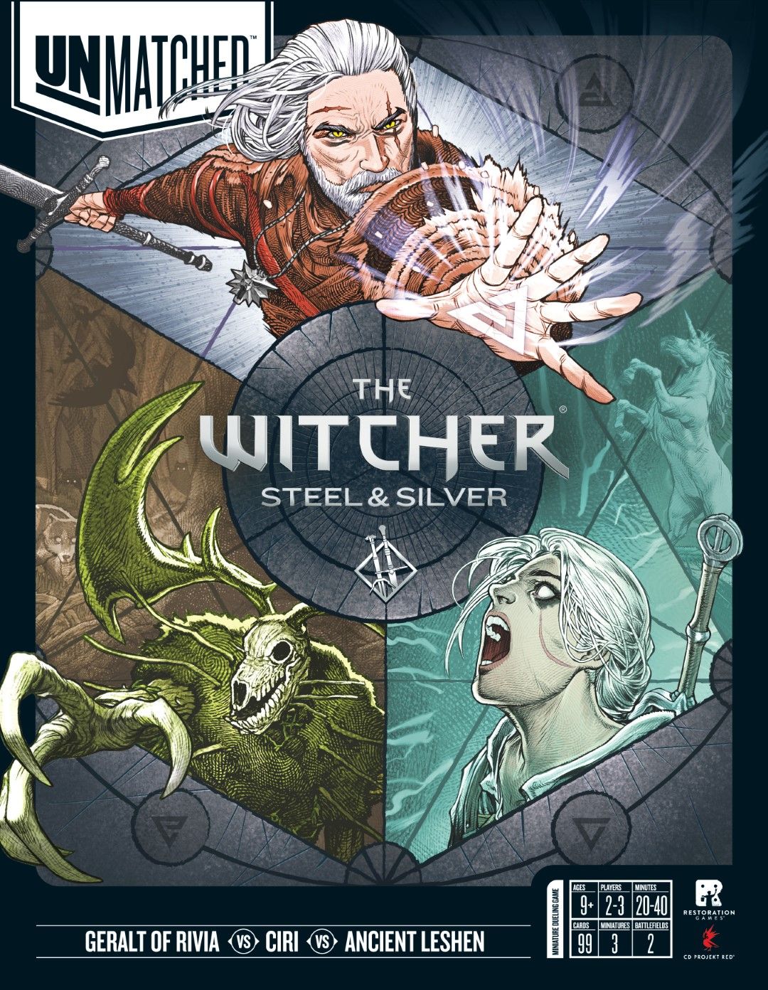 Unmatched: Witcher. Сталь и серебро