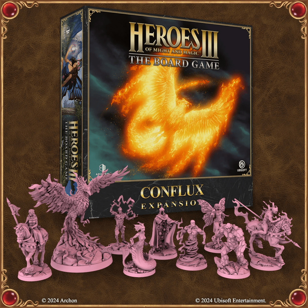 Heroes of Might & Magic III: The Board Game - Conflux Expansion