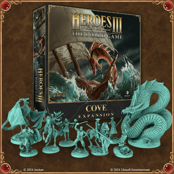 Heroes of Might & Magic III: The Board Game - Cove Expansion