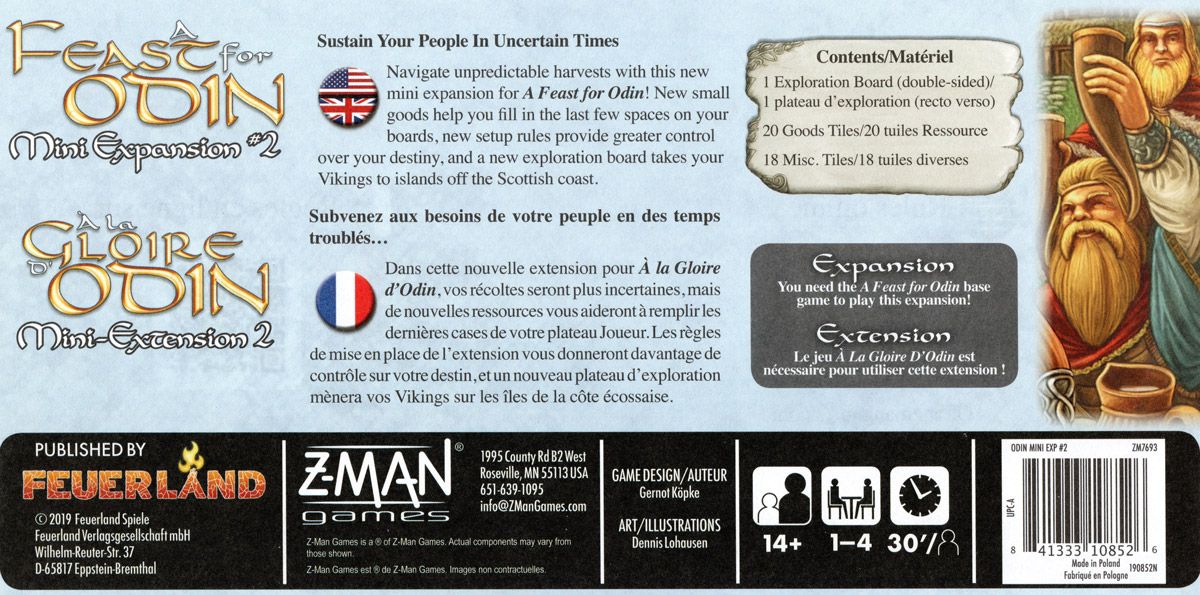 A Feast for Odin: Harvest mini expansion