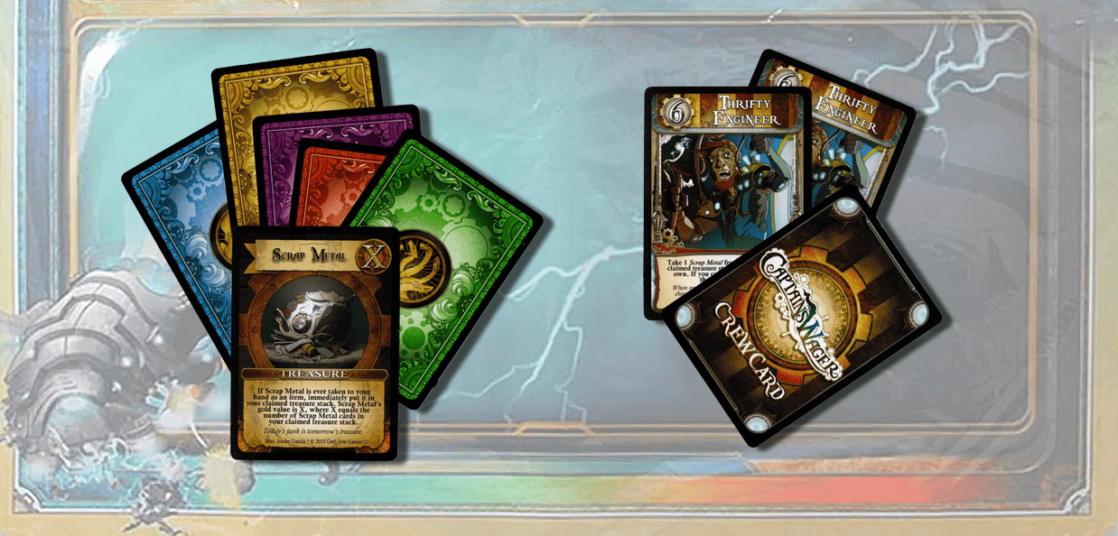 Captain's Wager: Kickstarter Promo Cards